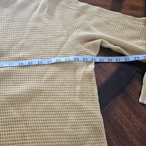 The Territory Ahead Men's Mustard Zip-Up Sweater XL - Picture 8 of 11